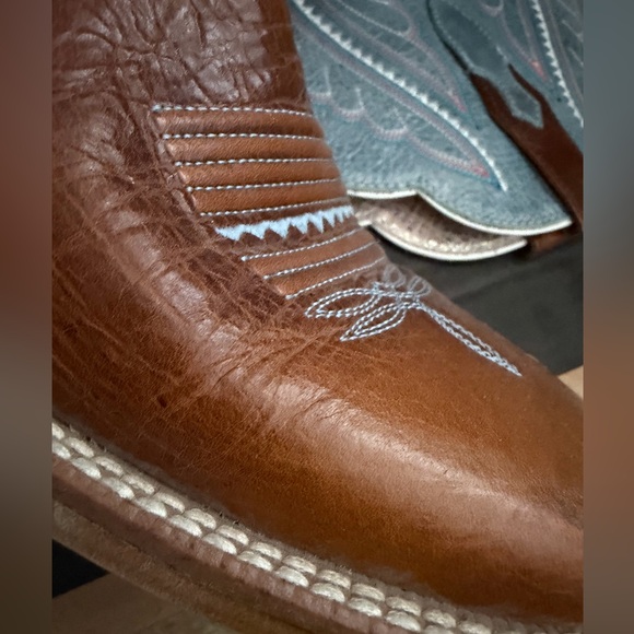 Arita PRIMETIME PERFORMANCE WESTERN BOOTS - BROAD SQUARE TOE, size 7 - Picture 11 of 12